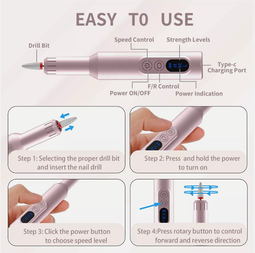 Manicure Doff™ Easy Drill