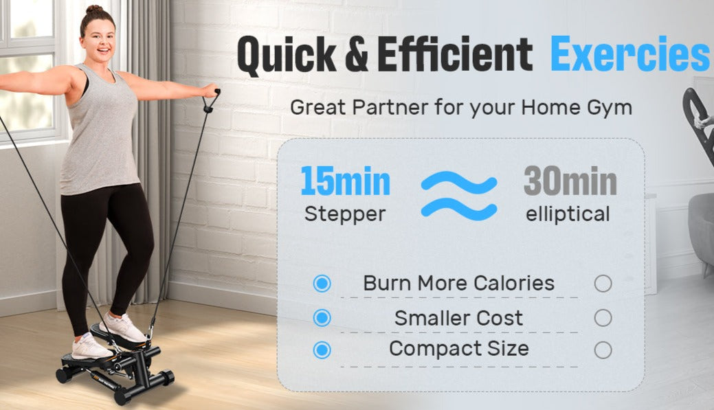 Get Steppin™ -Hydraulic Fitness Stepper